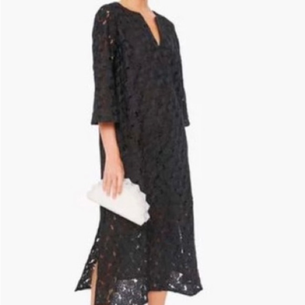 Tuckernuck Black Lace Maxi Dress